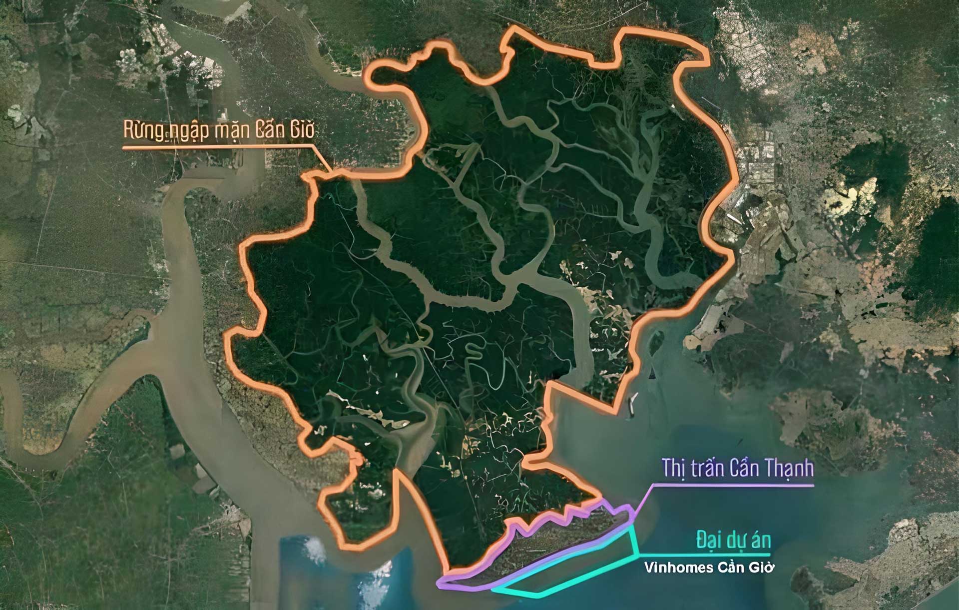 Vinhomes Green Paradise Cần Giờ - Phê duyệt quy hoạch khu đô thị biển Cần Giờ 2 Quy hoach tong the Vinhomes Can Gio 2