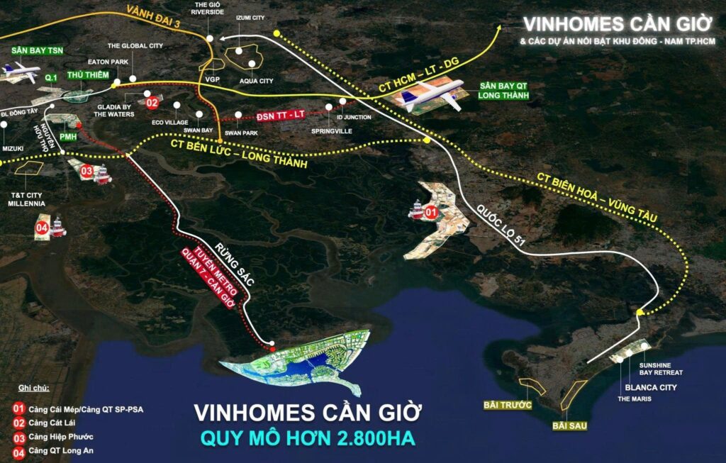 VINHOMES CẦN GIỜ 5 Dự Án Vinhomes Cần Giờ